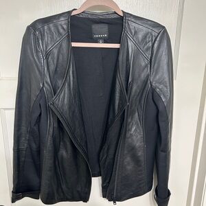 Women's Black Leather Jacket